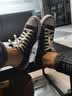 匡威（Converse）男鞋女鞋新款ALL STAR帆布鞋经典潮流低帮情侣鞋百搭休闲运动鞋 101001 黑色【店长力荐】 42 实拍图