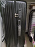 卡帝乐鳄鱼（CARTELO）行李箱女拉杆箱轻音万向轮铝框旅行箱男学生拉链密码箱大容量皮箱 轻便防刮拉链-尊贵黑 24英寸 /黄金尺寸 实拍图