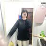李宁卫衣男女同款2026春秋新款宽松情侣外套女士长袖连帽休闲运动上衣 标准黑（常规款-店长推荐） M 实拍图