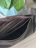 ANDSEEYOU品牌女士单肩包礼盒高级质感小众真皮饺子斜挎包牛皮胸包七夕礼物 黑色 实拍图