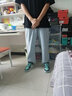 佐优品春季牛仔裤男宽松直筒阔腿裤港风潮牌九分裤拖地老爹长裤休闲裤子 7018蓝色 2XL建议155斤内 实拍图