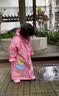 smally儿童雨鞋男童女童宝宝上学幼儿园防水防滑2024新款卡通雨靴 【升级-松紧口】粉色美人鱼 17码 雨鞋内长17cm 实拍图