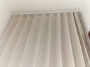璞浴防蚊门帘隔断帘屏风入户门挡风空调卧室隐形遮挡隐私磁吸免打孔夏 暖米色【帘+伸缩杆+滚珠挂钩】 门宽80-100cm帘宽130cm高240cm 实拍图