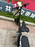 凤凰（Phoenix）电动自行车折叠电动车锂电池小型代驾车男女式成人电助力车 R9L黑/非折叠/48V内置电池 6AH电动续航18km 实拍图