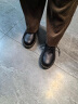 马丁（DR.MARTENS）春夏1461 新中式时尚休闲光面皮黑色男女3孔马丁单鞋 黑色 41 实拍图