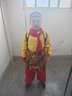 卡梵黎（kafanli）儿童孙悟空演出服全套齐天大圣美猴王童装猴子服西游记孙行者衣服 悟空衣服 图上有的都包含 160 cm 实拍图