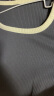 森马（Semir）【多彩T恤合辑】短袖T恤女宽松简约短款字母印花内搭外穿上衣集合 G款金色猫咪-漂白1000 170/92A/XL 实拍图
