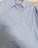 茵曼（INMAN）2026年春夏新款长袖薄荷曼波衬衫女宽松通勤显瘦职业气质上衣 普蓝色-18314484 XL 实拍图
