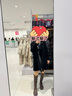 百思图冬商场同款加绒骑士靴厚底女小个子高筒皮长靴MDC21DG3 棕色 38 实拍图