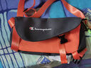 冠军涂鸦新款男女单肩包潮牌帆布旅行斜挎小包休闲包胸包NB 灰橘 实拍图