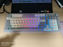 前行者V1蓝牙无线键盘鼠标套装机械手感静音三模男女生办公高颜值键鼠便携电脑笔记本平板iPad手机通用 升级版奶油灰-双模键鼠耳机三件套【无线/蓝牙】 实拍图