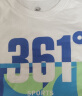 361°童装儿童短袖2024夏季男童短袖t恤男大童夏季短袖上衣 白 160 实拍图