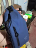 ZUOLIDAISHU佐利新款时尚胸包男运动包男士单肩包多功能背包大容量胸前休闲包 蓝色+墨镜 实拍图