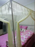 圣安贝 蚊帐不锈钢支架加固双人床1.8米三开门加密 整套米黄三门（加固斜拉一副） 200cm*180cm*200cm 长宽高 实拍图