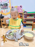 9i9宝宝吃饭罩衣无袖儿童围兜防水反穿衣幼儿园画画衣A407恐龙 实拍图