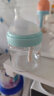 欧贝妮新生婴儿奶瓶防胀气玻璃奶瓶母婴用品初生0-3-6个月以上 150ml蓝+M号奶嘴+吸管刷+清洁套 晒单实拍图