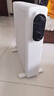 飞利浦（PHILIPS） 电热油汀取暖器家用油丁小型卧室暖气烤火炉电暖器气油酊电暖气片烘衣大面积 云白（机械旋钮款） 实拍图