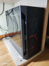 银昕（SilverStone）法拉H1 M 黑色MATX游戏小机箱(支持240水冷/标配12cm风扇/长显卡/玻璃侧透) 实拍图