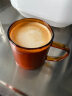 Hero咖啡杯玻璃咖啡杯泡茶杯咖啡杯牛奶水杯 高硼硅耐热玻璃咖啡杯-琥珀色320ml 实拍图
