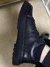 皓顿（HAUT TON）新品休闲皮鞋男款头层牛皮商务休闲男鞋新款百搭厚底板鞋子男 黑色 40 适合运动鞋41码 实拍图