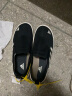 阿迪达斯 （adidas）男鞋2024夏季新款低帮休闲鞋帆布鞋一脚蹬懒人鞋HP8646 HP8647/黑/新 40.5 实拍图