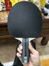 红双喜DHS 天弓5胶皮 乒乓球拍套胶涩性反手用 黑色 37度2.1 实拍图