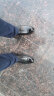 奥康（Aokang）男鞋牛皮皮鞋男士商务正装圆头系带低帮鞋子 黑色内增高皮鞋 41 实拍图
