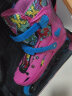 费斯（FREESTYLE） 轮滑鞋儿童锁轮款校园教学男女直排初学者专业E2X全套装溜冰鞋 粉色鞋 L/36-39码/225-245MM 实拍图