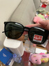 雷朋（RayBan）男女款眼镜潮流黑方超款高级感时尚开车防晒太阳镜0RB4387F 礼物 实拍图