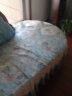 索菲娜 欧式沙发垫坐垫防滑沙发垫套装四季皮沙发垫子 MS欧丽莎-蓝色(高精密) 流苏扶手巾50*60cm 一片# 实拍图