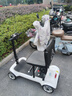 易和乐老年代步电动车老年人代步车四轮可折叠电动助力车家用小型电瓶车 飞机款 6.6A锂电  跑20里 实拍图