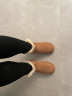 京东京造【EZI-CARE二代】羊皮毛一体女士冬款雪地靴保暖防滑靴子女栗色38 实拍图