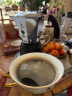 比乐蒂（Bialetti）摩卡壶 双阀手冲咖啡壶意大利进口高压意式浓缩手动咖啡机滴滤壶 4杯份+4.0电陶炉(摩登黑) 170ml 实拍图