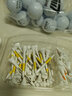 POLO GOLF 美国Pride高尔夫球tee美巡赛选手常用款球钉轮行塑料TEE 38mm10支+69mm40支（黄盒组合装) 实拍图