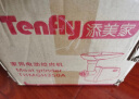 Tenfly绞肉机家用电动灌肠机搅肉机多功能碎肉饺馅机小型商用辣椒蒜蓉机 典雅白 350W 标配单刀片 入门级推荐 实拍图