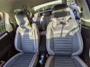 紫风铃汽车座椅套全包围汽车坐垫座垫四季通用朗逸迈腾哈弗h6卡罗拉大众 【全车五座】银母灰-豪华版 五座通用 实拍图