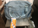 奥利帝克（OLIDIK）旅行包大容量手提轻便短途旅行袋可套拉杆行李包女士待产包收纳包 灰蓝色/小号 实拍图