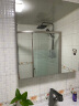 顾家家居（KUKA）浴室柜陶瓷一体盆落地式洗脸手盆柜组合卫生间洗漱台G-06204 70cm|咖灰色|普通镜柜|颜色升级 实拍图