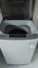 奥克斯（AUX）洗衣机全自动 家用小型迷你波轮 洗脱一体 十种程序 学校宿舍出租房节能轻音 5.5KG【智能风干+强动力电机】 实拍图