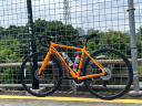 美利達（MERIDA）幻影5D   碟刹 18速公路自行车 橘 700*47 (建议身高155-170CM) 实拍图