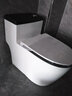 尊驰（ZUNCHI）卫浴马桶坐便器超漩虹吸大冲力8.0大管道节水家用普通抽水座便器 【雅黑时尚】8.0大管道大冲力 实拍图