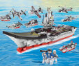 幻模嘉辽宁号航空母舰拼装积木船军事模型儿童玩具男女孩6-12岁生日礼物 实拍图