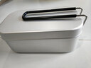 SEAROCK 铝饭盒户外郊游野营煮饭煮面铝饭盒自驾游旅行便携日式便当饭盒 中号铝饭盒(带裙边) 实拍图