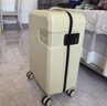 美纳途（Manato）高颜值行李箱女ins网红新款拉杆箱学生20密码箱24男旅行箱 奶酪【磨砂款】 22英寸 【适合1-4天行程】 实拍图