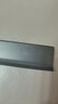 仓藏 铝合金踢脚线超薄卡扣式墙角贴脚线条金属不锈钢安装极简地脚线 【送配件】象牙灰4cm高/1米的价格 实拍图