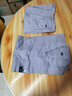 领灿工作服男装夏季工衣短袖劳保服薄款套装夏天透气耐磨工厂车间定制 浅灰夏长套装（全棉） XL /175 实拍图