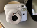 富士（FUJIFILM）instax mini12 miniSE 3寸相纸一次成像相机Mini12/se立拍立得一次成像相机 礼物旅游拍立得相机 mini12 茉莉白 套餐一（官方标配+白边相纸10张 实拍图