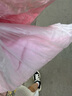 洁丽雅儿童带帽斗篷浴巾新生婴儿洗澡巾比纯棉纱布柔软吸水宝宝浴袍 长耳粉兔70_140cm（春夏1-4岁） 实拍图