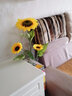 润蕾仿真向日葵太阳花假花绢花干花客厅卧室落地摆放花室内装饰花 大号3头1.3米高 实拍图