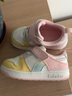 卡特兔婴儿学步鞋春季新品宝宝机能童鞋幼儿园小白鞋2-9岁板鞋X1CG010 实拍图
